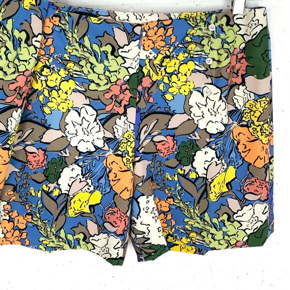 Tory Burch Womens Performace Printed Golf Skort Multi Painted Bouquet Size Small - Picture 9 of 16